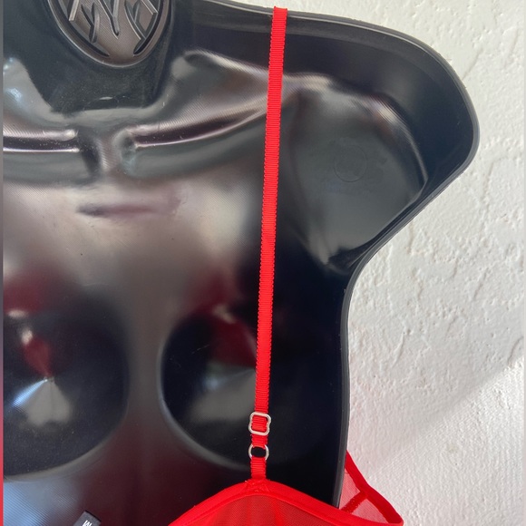 NWOT Joe’s Jeans Mesh Scoop Neck Camisole With Front Tie Detail - Size Medium - Picture 5 of 7